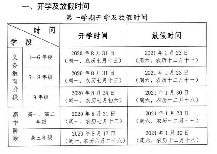 开学时间2021-开学时间2021下半年太原  第1张