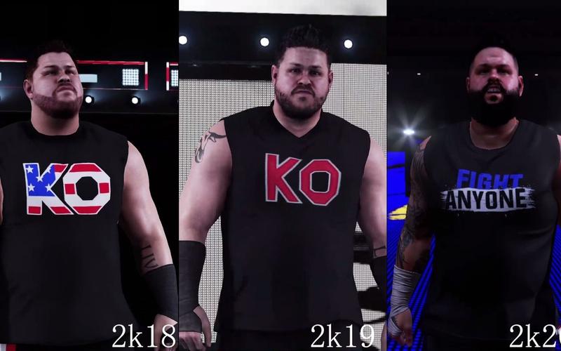 wwe2k18-WWE2k18和WWE2k19的区别