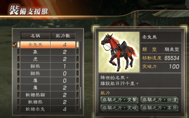 真三国无双7帝国-真三国无双7帝国怎么获得赤兔马  第1张