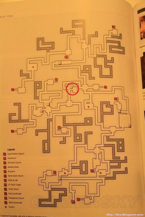 刺客信条3纽约地道-刺客信条3纽约地道地图